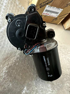 希少 新品 トヨタ純正 80 ランドクルーザー ランクル ワイパーモーター 左ハンドル TOYOTA LAND CRUISER Genuine Windshield Wiper Motor