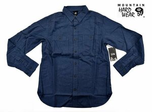 送料無料3★Mountain Hardwear★マウンテンハードウェア Standhart 長袖シャツ size:S ジンク