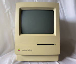 Apple Macintosh classic　ジャンク品として