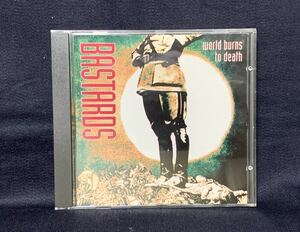 BASTARDS word burns to death 初期音源集 1994 フィンランド Finnish ROW HARDCORE CRUST KAAOS RATTUS 輸入輸入盤 委託品