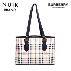 バーバリー BURBERRY トートバッグ レザー ベージュ