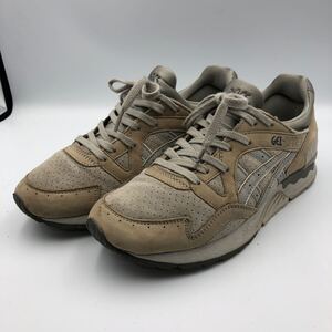 K880 ASICS アシックス GEL-LITE 5 メンズ ランニングシューズ スニーカー US7.5 25.5cm ベージュ ライトグレー