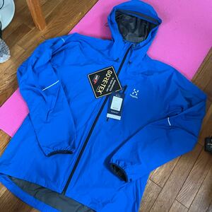 ◆HAGLOFS ホグロフス604121 L.I.M JKT GORE-TEX Lサイズ ストームブルー 未使用品タグつき◆