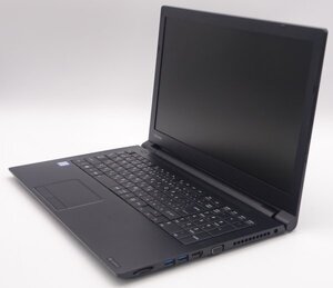 【ジャンク品/部品取り用 】ノートPC TOSHIBA dynabook B55/M 第7世代 Core i3 メモリなし/HDDなし @J028