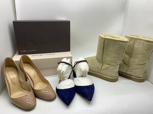 ■超希少【ブランドバラエティセット UGG PELLICO アグ ムートンブーツ サイズW7 セルジオロッシ レディース パンプスセット 豪華セット】S