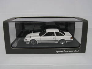 イグニッションモデル 1/43 Toyota Soarer 2800GT Z10 White トヨタ ソアラ ホワイト ハヤシストリート ホイール IG1391