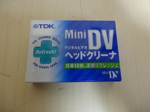 [送料無料 即決] TDK MiniDV ヘッドクリーナー DVM-HC1SF USED