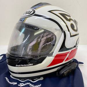 【即決】 Arai アライ VECTOR-X EDWARDS ベクターX エドワーズ フルフェイスヘルメット ※BTX1 PRO S付き XL/61-62㎝ ブラック系 4481-100