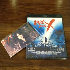 【送料無料】X JAPAN Blu-ray WE ARE X スタンダード・エディション HEATH トレーディングカード付き 映画/エックスジャパン/ブルーレイ