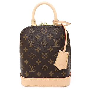 ルイ ヴィトン LOUIS VUITTON アルマ・バックパック リュックサック モノグラム・キャンバス M47132 ブラウン ゴールド金具 未使用品