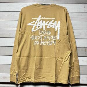 SIZE L STUSSY DSM LOS ANGELES LA LS TEE SHIRT ステューシー ドーバー ストリート マーケット ロサンゼルス 長袖 Tシャツ