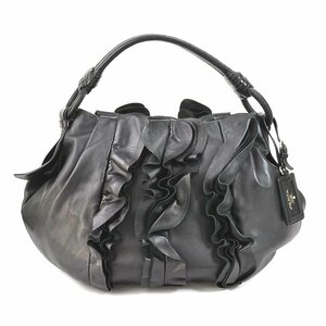 プラダ PRADA ショルダーバッグ レザー ブラック e56502f