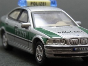 ★★日曜夜★ルース★BMW 3 SERIES★POLIZEI★CARARAMA★HONGWELL★1/72