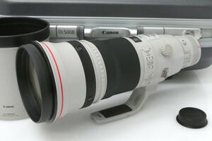 美品｜キヤノン EF500mm F4L IS II USM CA01-H4131-2C5 Canon 一眼レフカメラEOSシリーズ用交換レンズ 超望遠