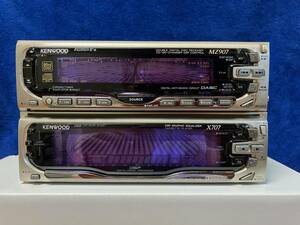 【ジャンク品】 KENWOOD MZ907 X707 CD MD カセット DSP イコライザー スペアナ