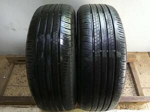 T958 225/60R18 ダンロップ GRANDTREK PT30 夏タイヤ 溝有り良品 中古売切り2本SET 法人向け送料安