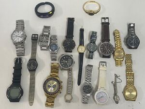 1197h ブランド腕時計 まとめて 20本 SBUBAPRO DW DIESEL DKNY POLICE NIVADA VESTAL adidas JUNGHAN Andre Mouche NOXIN ZUCCA