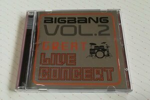 BIGBANG VOL.2 GREAT LIVE CONCERT 輸入盤 CD ビッグバン K-POP　　J-0026