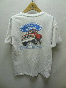 アメリカ USA 古着 シングルステッチ MADE IN USA フォード トラック FORD TRUCK レディース＆キッズ 半袖 Hanes BEEFY-Tシャツ S(160)