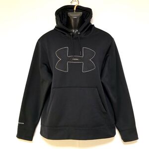 UNDER ARMOUR/アンダーアーマー☆ストーム☆スウェット/パーカー☆裏起毛/ジャケット/ジャージ/黒/L