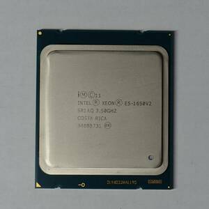 INTEL XEON E5-1650 V2 SR1AQ 3.50GHz (Max Turbo 3.90GHz) 6コア 12スレッド LGA2011 E5-1650V2 1650v2 CPU 3f