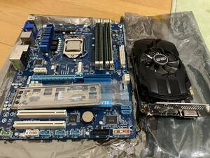 Intel i7-2600 + GIGABYTE GA-Z77-D3H メモリ32GB(8GB×4) + nVidia GTX1050Ti