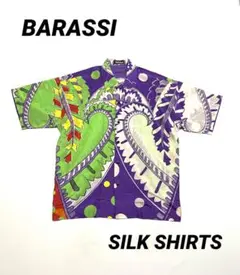 Barassi 総柄シルクシャツ Silk Shirts