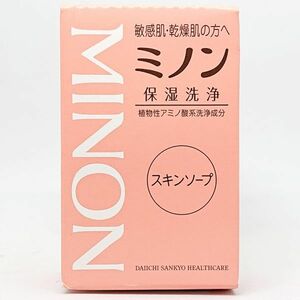 第一三共 ミノン 低刺激 弱酸性 保湿洗浄 スキンソープ 80g ☆新品未開封　送料220円　①