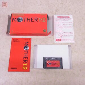 動作保証品 GBA ゲームボーイアドバンス MOTHER 1+2 マザー1+2 箱説付 糸井重里 Nintendo ニンテンドー 任天堂 箱説付【10