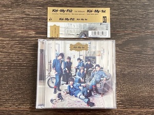 Kis-My-Ft2 Kis-My-1st キスマイ アルバム 帯付き CD DVD