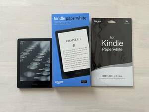 使用期間６ヶ月 Kindle Paperwhite 第11世代 16GB 色調調節ライト搭載 広告なし ブラック