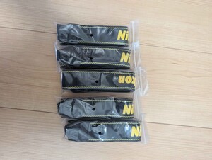 新品未使用 Nikon カメラストラップ　5本セット　1円〜