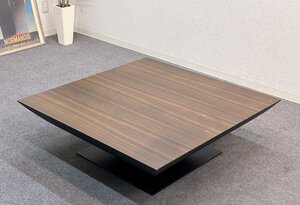 ■Cassina ixc./カッシーナ・イクスシー■TRIA/トリア　ローテーブル　スクエア　戸沢 忠蔵　和モダンにも★埼玉発送★