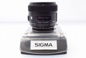 【新品級】 SIGMA Nikon Fマウント 30mm F1.4 DC HSM #155