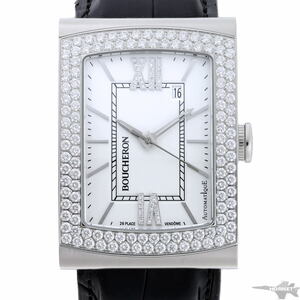 BOUCHERON ブシュロン リフレ XL ダイヤ オートマチック Cal.GP4000 WA009213 SS メンズ 時計 2110334