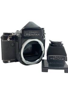 PENTAX ペンタックス / 6×7 TTL / 前期 ボディ 中判カメラ バケペン ウエストレベル 付属 ジャンク品 // K141801