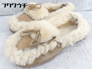 ◇ MINNETONKA ミネトンカ モカシン シューズ サイズ7 ブラウン レディース