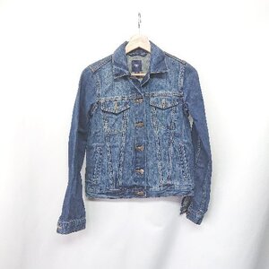 ◇ GAP ギャップ 長袖 デニム ジャケット サイズXXS ブルー系 レディース E