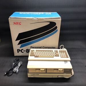 H1663 デスクトップ NEC PC-8801MkII MR 通電確認済み 箱付き　ジャンク