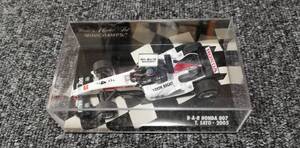 佐藤琢磨 TAKUMA SATO BAR HONDA 007（B・A・Rホンダ）2005【MINICHAMPS 1/43】 絶版　希少品　美品