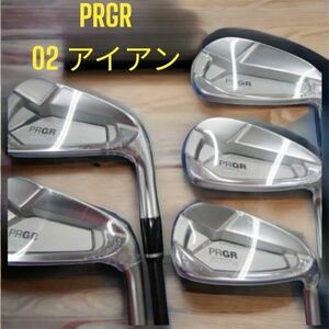 PRGR プロギア 02 アイアン 2023 5本セット 6-P SPEC STEEL III Ver.2 M-40