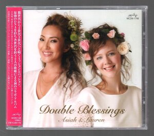 ■エイジア&ローレン(Asiah Lauren)■「Double Blessings」■小坂忠/アーサー・ホーランド■品番:MCDN-1148■2015/11/25発売■新品未開封■