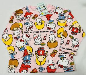 ★6472*激安sale!!新品 こども服/ベビー服 　長袖Tシャツsize95　1枚★サンリオ.キティ Hello kitty