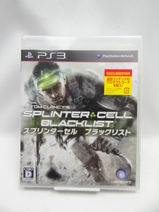 2883　未開封品　スプリンターセル ブラックリスト - PS3