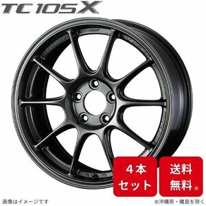 ウェッズ ホイール ウェッズスポーツ TC105X シビック FC1/FK7 ホンダ 18インチ 5H 4本セット 0073532 WEDS