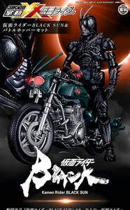 ◆◆未組立・美品◆◆《掌動-XX》仮面ライダーBLACKSUN & バトルホッパー／仮面ライダーSHADOWMOON & 蟷螂怪人セット