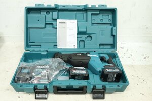 ■未使用新品■ makita マキタ 充電式レシプロソー JR002GRDX 純正充電器 純正バッテリー 2個 BL4025 切断機 電動工具 B