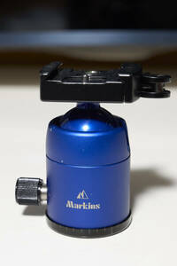 Markins マーキンス Q3iTRQ ブルー　中古実用品　自由雲台　