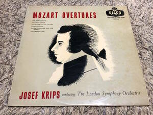 Mozart , The London Philharmonic Orchestra , Josef Krips - Mozart Overtures (UK盤)