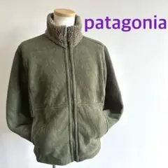 パタゴニアpatagoniaシンチラフリースジャケットオリーブレディースSサイズ